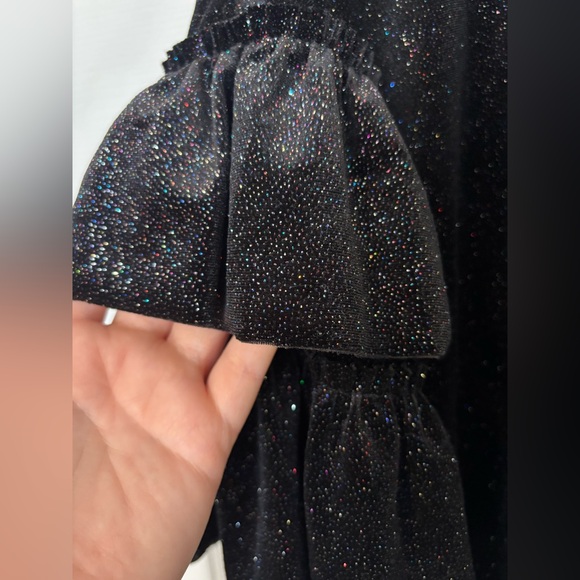 H&M Black Sparkle Holiday Party Dress - Picture 7 of 12